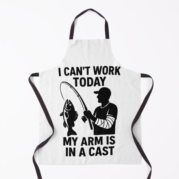 Item preview, Funny angler saying: My arm is in a cast designed and sold by Pineapple-Tree.