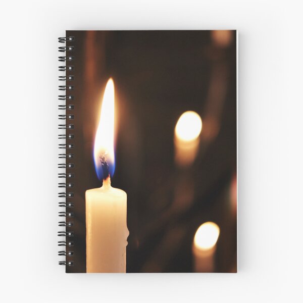 Item preview, Warm Glowing Candle Light Fine Art Photo Print designed and sold by OnHeathAndMoor.