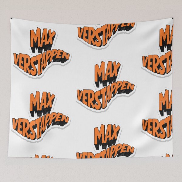 Item preview, Max Verstappen (White Outline) designed and sold by BTWCards.