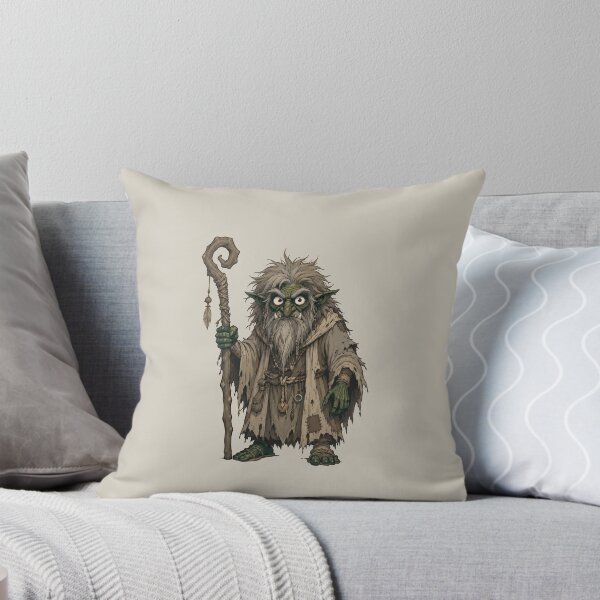 Item preview, Grizzled Goblin Sage with Staff designed and sold by Javier Narváez Solarte.