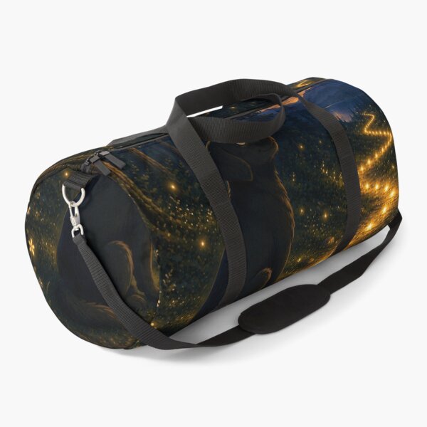 Item preview, Star Trail – Black Labrador in an Enchanted Forest | Magical Night designed and sold by Goodthingstree.