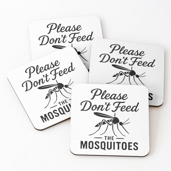 Item preview, Please Don't Feed the Mosquitoes Funny Mosquito Hiking Humor designed and sold by gunaone-design.