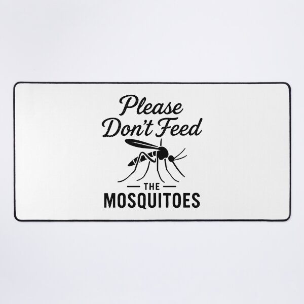 Item preview, Please Don't Feed the Mosquitoes Funny Mosquito Hiking Humor designed and sold by gunaone-design.