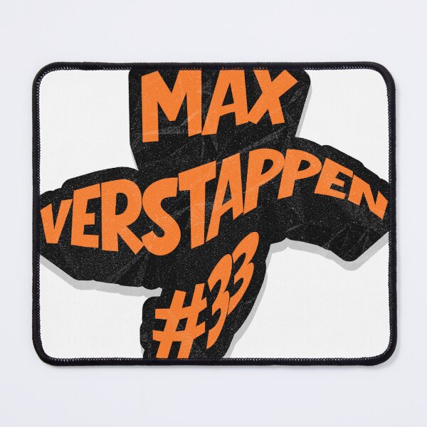 Item preview, Max Verstappen #33 (Black Outline) designed and sold by BTWCards.