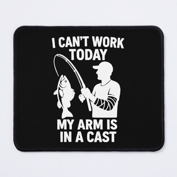Item preview, Funny angler saying: My arm is in a cast designed and sold by Pineapple-Tree.