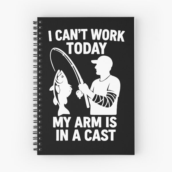 Item preview, Funny angler saying: My arm is in a cast designed and sold by Pineapple-Tree.