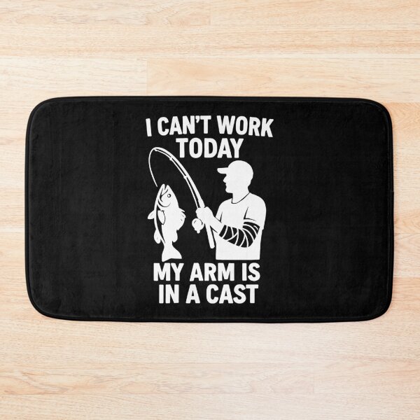 Item preview, Funny angler saying: My arm is in a cast designed and sold by Pineapple-Tree.