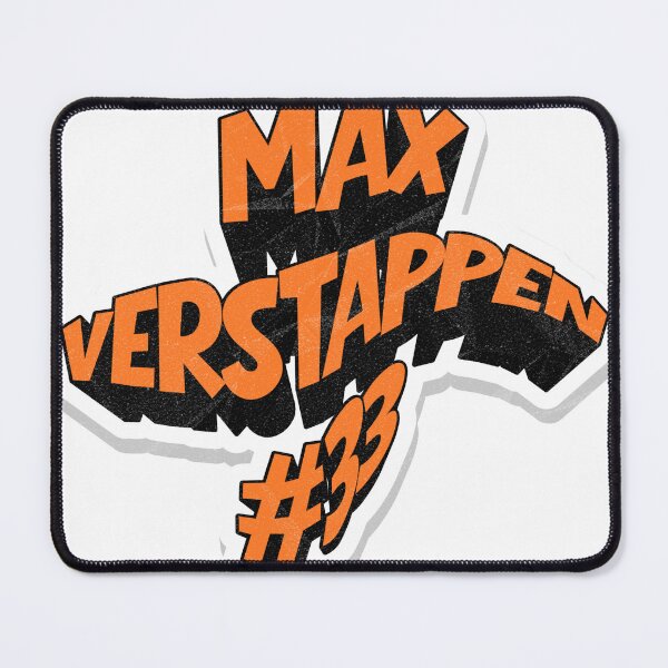 Item preview, Max Verstappen #33 (White Outline) designed and sold by BTWCards.