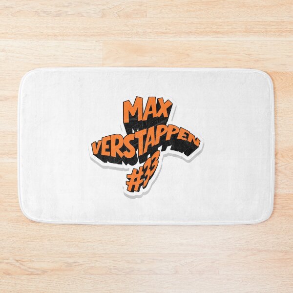 Item preview, Max Verstappen #33 (White Outline) designed and sold by BTWCards.