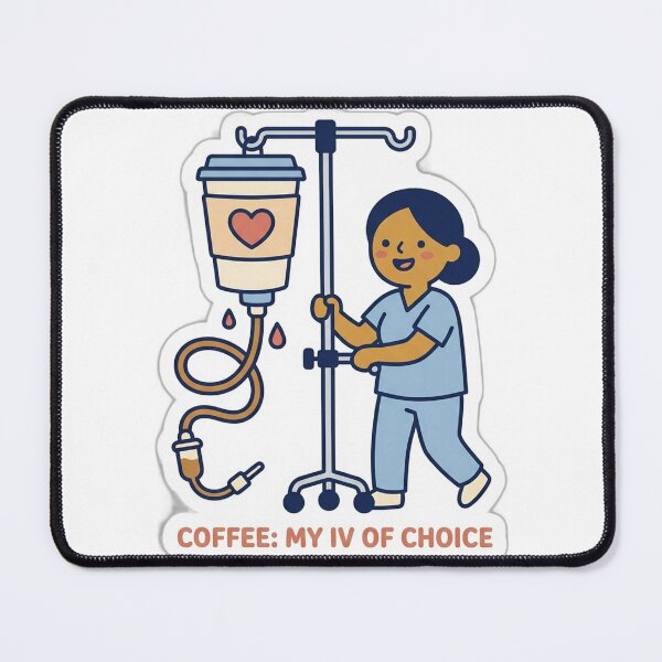 Item preview, Funny Nurse Coffee Shirt - Coffee My IV Of Choice Gift designed and sold by Harlo.co.