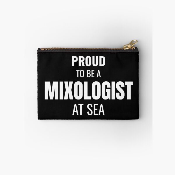 Item preview, Proud to be a Mixologist at Sea (White) designed and sold by ShipCrewNation.