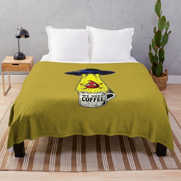 Item preview, We Need Coffee | Fun UFO Coffee Design designed and sold by AstronautMerch.