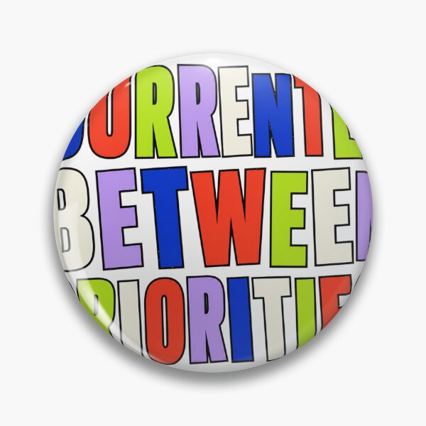 Item preview, Currently Between Priorities Typography designed and sold by aihrgdesign.
