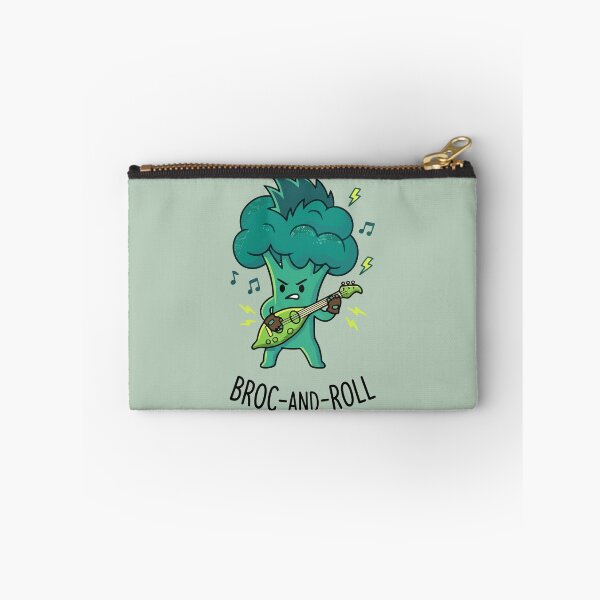 Item preview, Broc And Roll Rocker Broccoli Playing Guitar Funny Punk Food designed and sold by Amir Faysal.