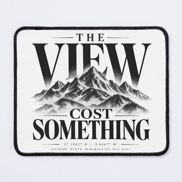 Item preview, The View Cost Something Premium Outdoor Design designed and sold by SingleTrackes.