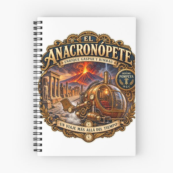 Item preview, El Anacronópete – Vintage Steampunk Time Machine Art designed and sold by Past in Threads.