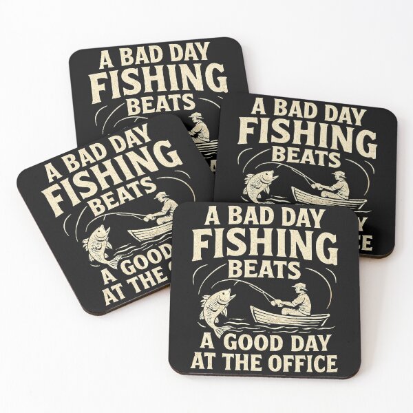 Item preview, Bad Day Fishing Beats a Good Day at the Office designed and sold by Pineapple-Tree.