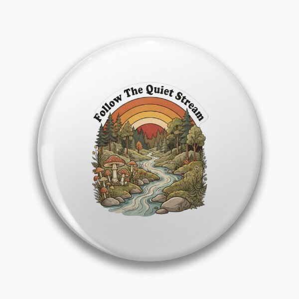 Item preview, Woodland Stream With Mushrooms Design designed and sold by SHOP-Corner.
