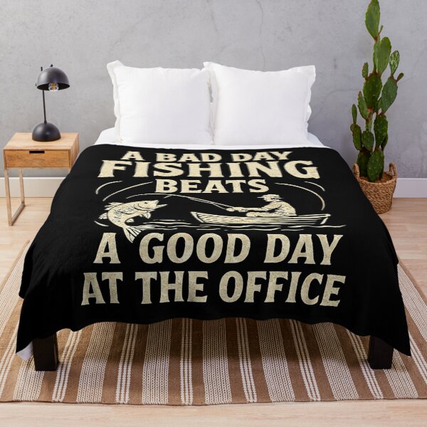 Item preview, Bad Day Fishing Beats a Good Day at the Office designed and sold by Pineapple-Tree.