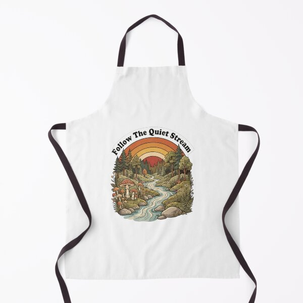 Item preview, Woodland Stream With Mushrooms Design designed and sold by SHOP-Corner.