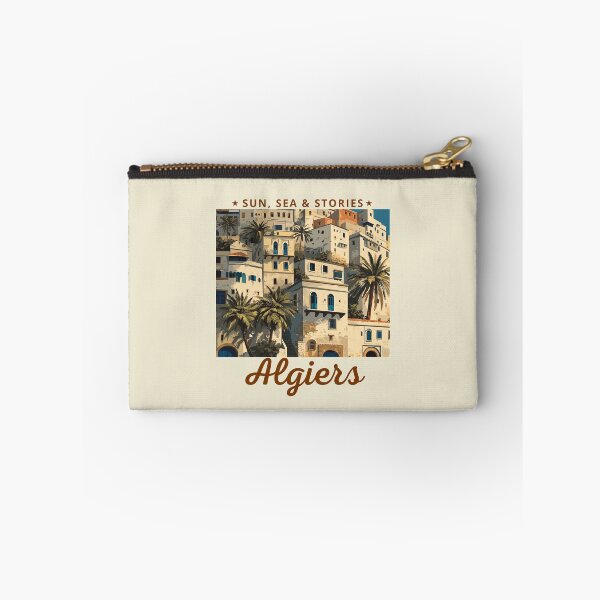 Item preview, Algiers in Algeria, Africa, Vintage Art Travel Landscape designed and sold by MaateoDesign.