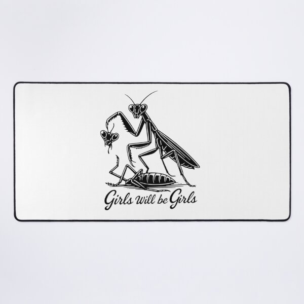 Item preview, Praying Mantis Funny Feminist Dark Humor designed and sold by LineArtForYou.