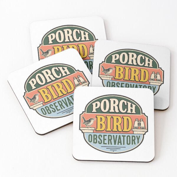 Item preview, Porch Bird Observatory Badge designed and sold by aihrgdesign.