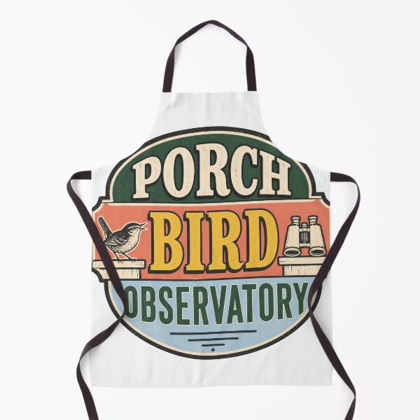 Item preview, Porch Bird Observatory Badge designed and sold by aihrgdesign.