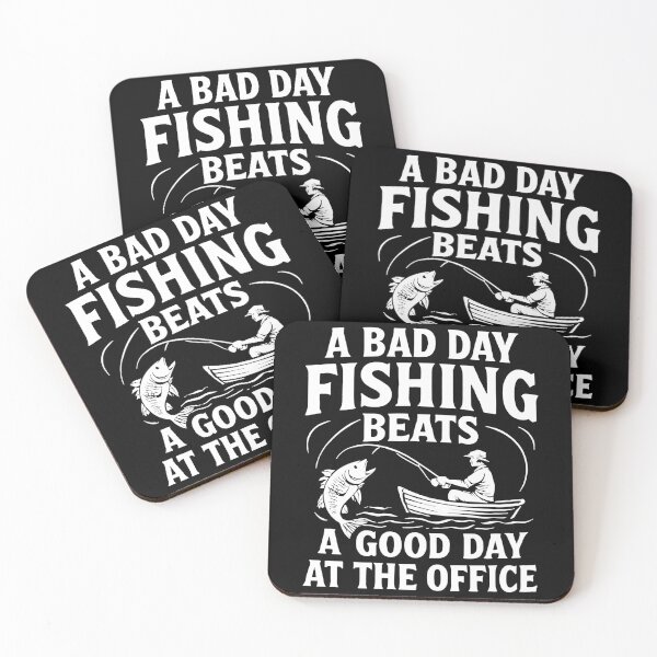 Item preview, Bad Day Fishing Beats a Good Day at the Office designed and sold by Pineapple-Tree.