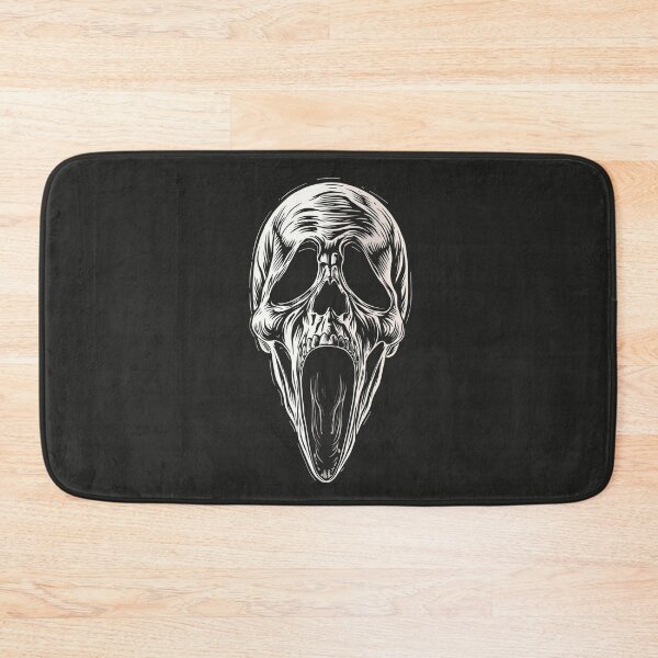 Item preview, Screaming Ghost Face Skull Horror Graphic designed and sold by ERODED SELF.