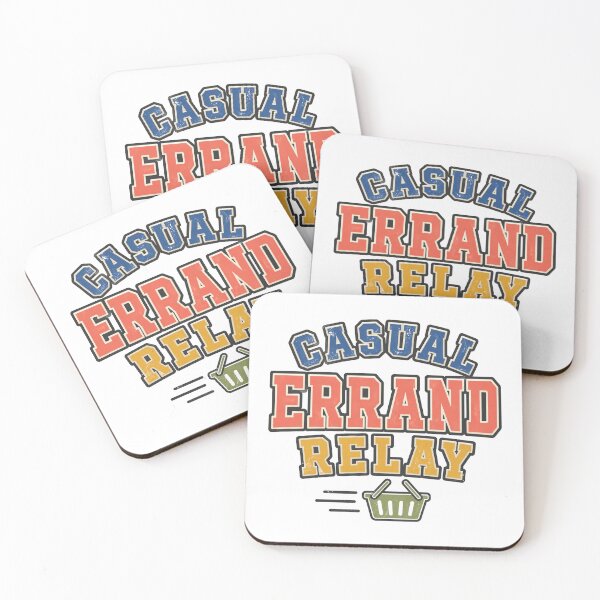 Item preview, Casual Errand Relay Badge designed and sold by aihrgdesign.