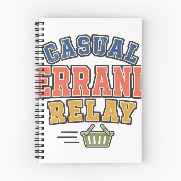 Item preview, Casual Errand Relay Badge designed and sold by aihrgdesign.