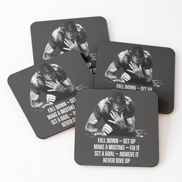 Item preview, Fall Down Get Up Motivation designed and sold by FABIOLA1970.