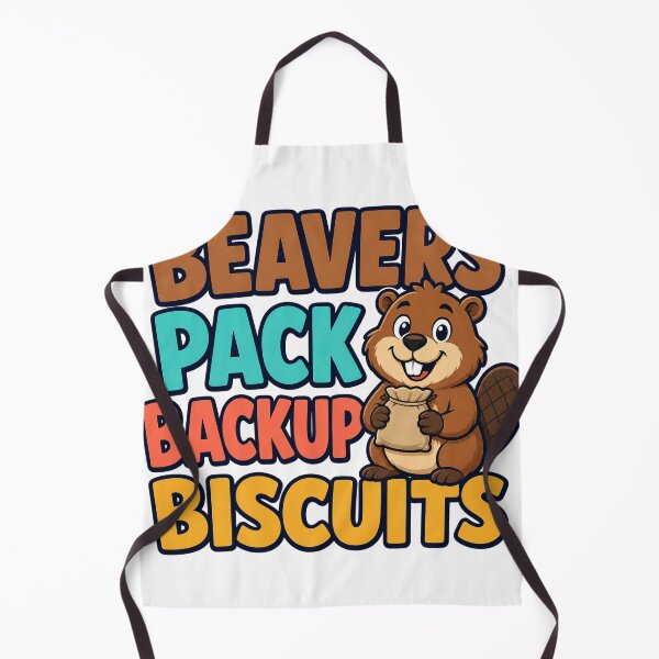 Item preview, Beavers Pack Backup Biscuits designed and sold by aihrgdesign.