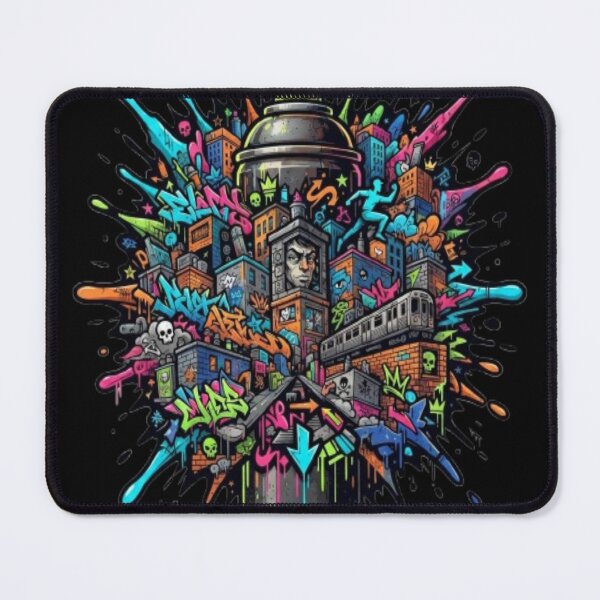 Item preview, Vibrant Graffiti Spray Paint Can and Street Art Design designed and sold by DailySparks.