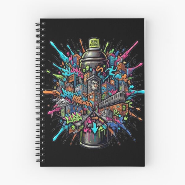 Item preview, Vibrant Graffiti Spray Paint Can and Street Art Design designed and sold by DailySparks.