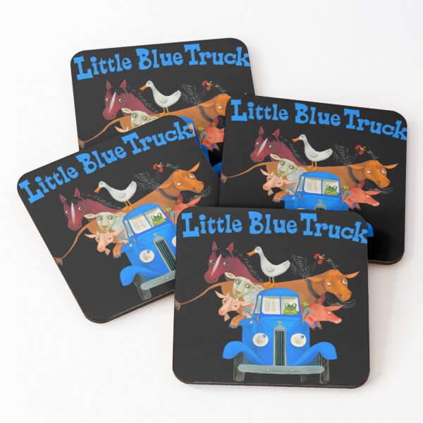 Item preview, Little Blue Truck And Farm Animals Vector Illustra designed and sold by Krycklund.