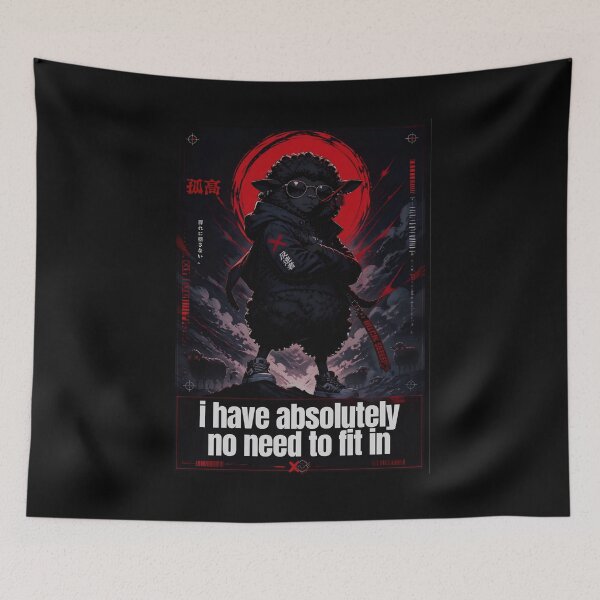 Item preview, No Fit In Dark Anime Digital Art 11 designed and sold by GoGreenlove.