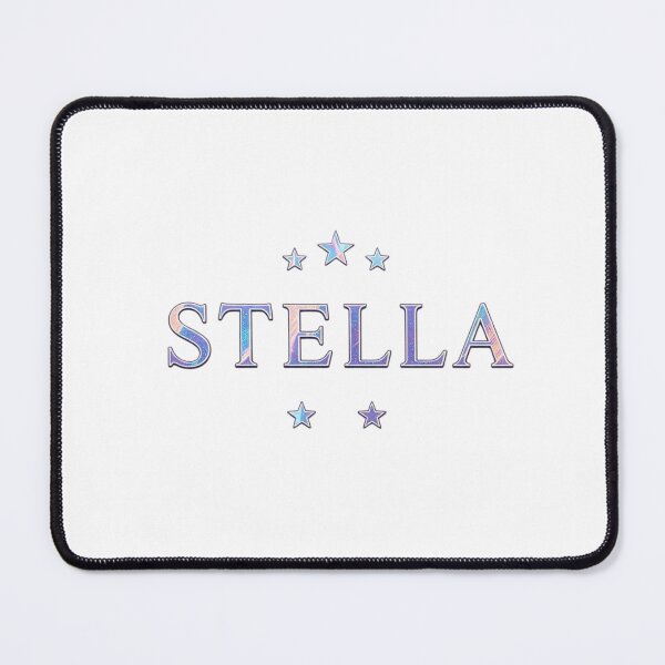 Item preview, Stella Holographic Name With Stars Celestial Typography designed and sold by LC&LCPlatform.
