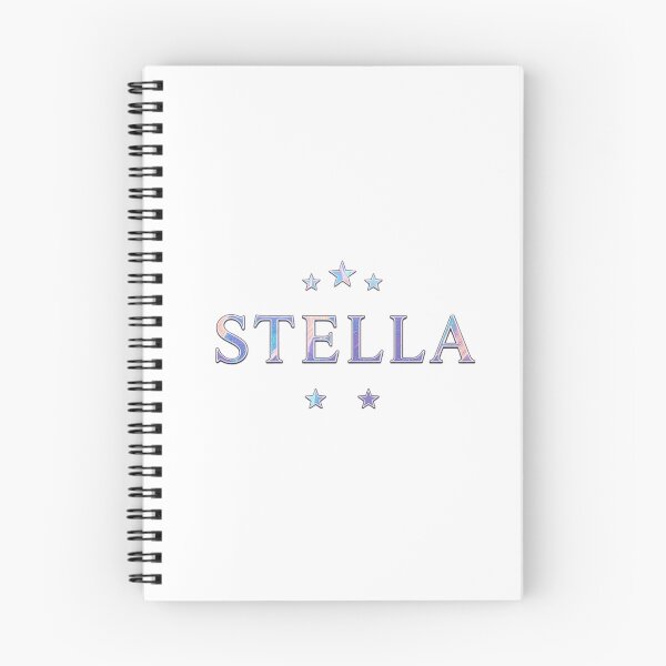 Item preview, Stella Holographic Name With Stars Celestial Typography  designed and sold by LC&LCPlatform.