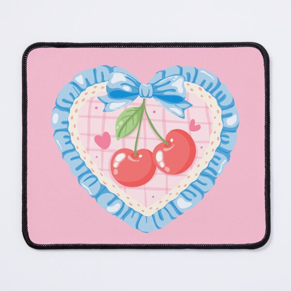 Item preview, Cute cherries heart sticker designed and sold by DesignPMG.