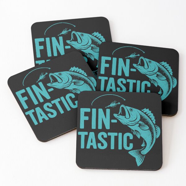 Item preview, Fin-tastic! Fun Angler & Giant Fish Design designed and sold by Pineapple-Tree.