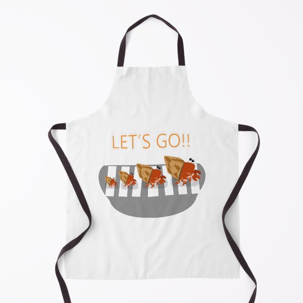 Item preview, Let's go hermit crab, hermit crab, red crab, hermit crab family, cross the street, Let's cross the pedestrian walk. designed and sold by Figaro-17.