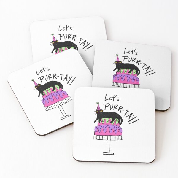 Item preview, Let’s Party Cat designed and sold by Stephanie McRae.