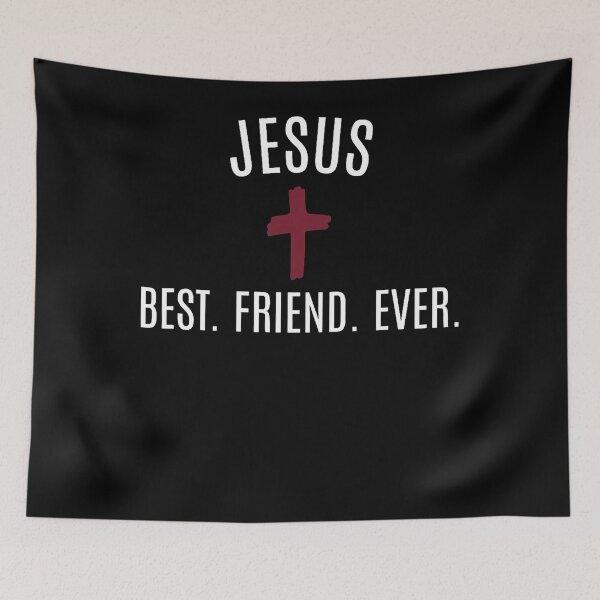 Item preview, Jesus Best Friend Ever Inspirational Message Christian Faith designed and sold by Lhwatsrdina.