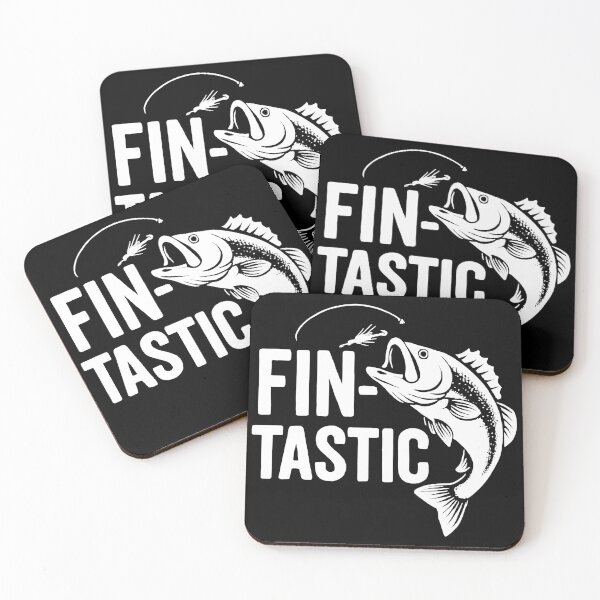 Item preview, Fin-tastic! Fun Angler & Giant Fish Design designed and sold by Pineapple-Tree.