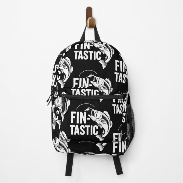 Item preview, Fin-tastic! Fun Angler & Giant Fish Design designed and sold by Pineapple-Tree.