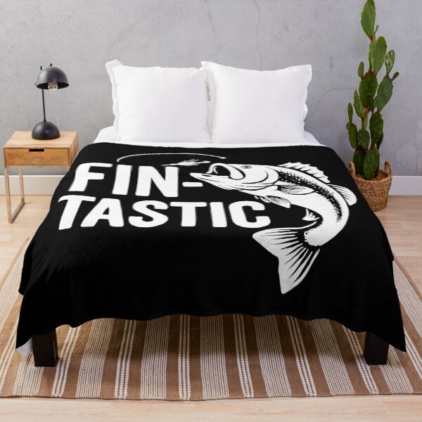 Item preview, Fin-tastic! Fun Angler & Giant Fish Design designed and sold by Pineapple-Tree.