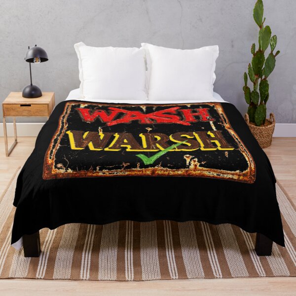 Item preview, Wash Warsh Southern Accent Country Saying Pronunciation Joke designed and sold by Lhwatsrdina.