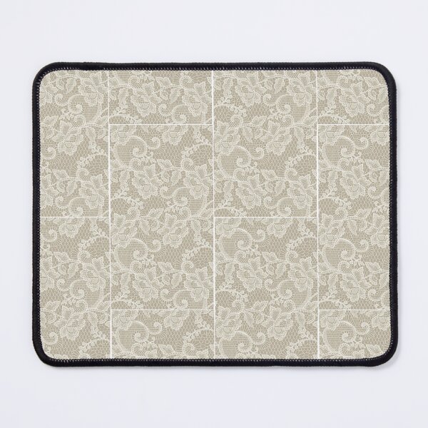 Item preview, Elegant White Floral Lace Pattern designed and sold by Cleairydelulu.